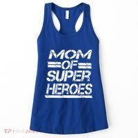 Mom Of Super Heroes For Super Awesome Mom Meaningful Gift Women's Tank Top thumb 0