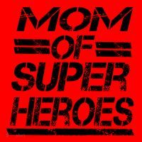 Mom Of Super Heroes For Super Awesome Mom Meaningful Gift Santa Hat thumb 1