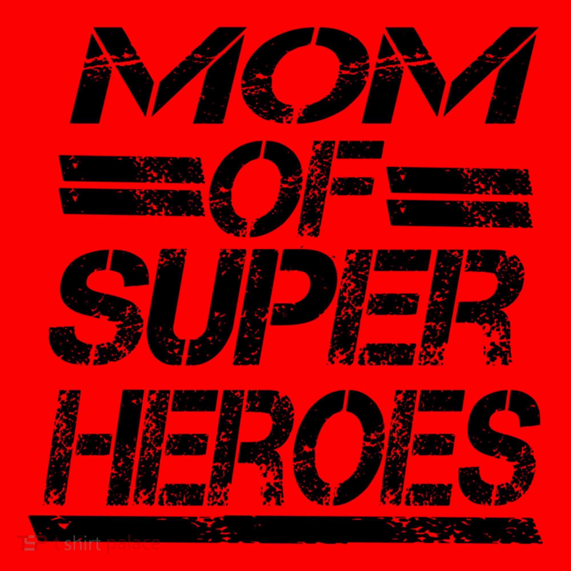 Mom Of Super Heroes For Super Awesome Mom Meaningful Gift Santa Hat