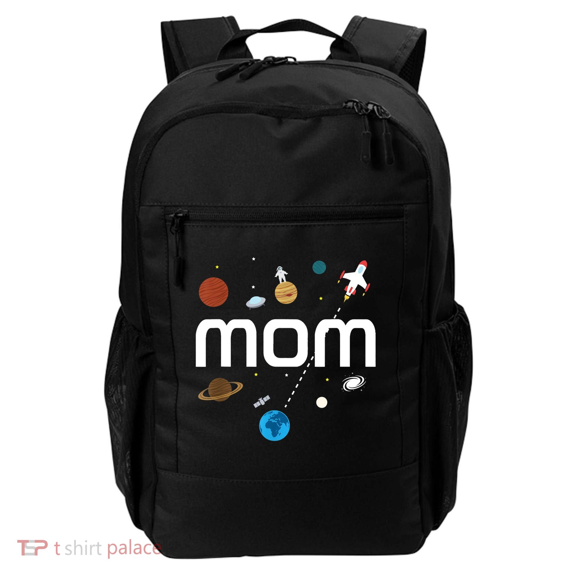 Mom Outer Space Birthday Party Gift Backpack
