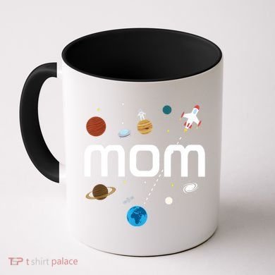 Mom Outer Space Birthday Party Gift Coffee Mug
