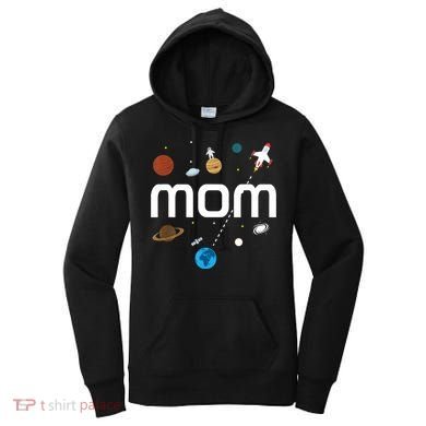 Mom Outer Space Birthday Party Gift Women's Hoodie