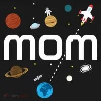 Mom Outer Space Birthday Party Gift Women's Hoodie thumb 2