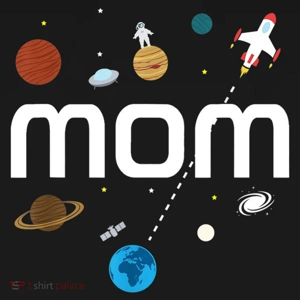 Mom Outer Space Birthday Party Gift Women's Hoodie