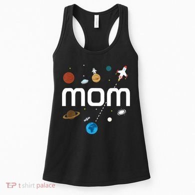 Mom Outer Space Birthday Party Gift Women's Tank Top