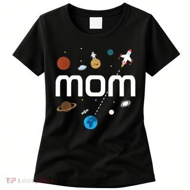 Mom Outer Space Birthday Party Gift Women's T-Shirt