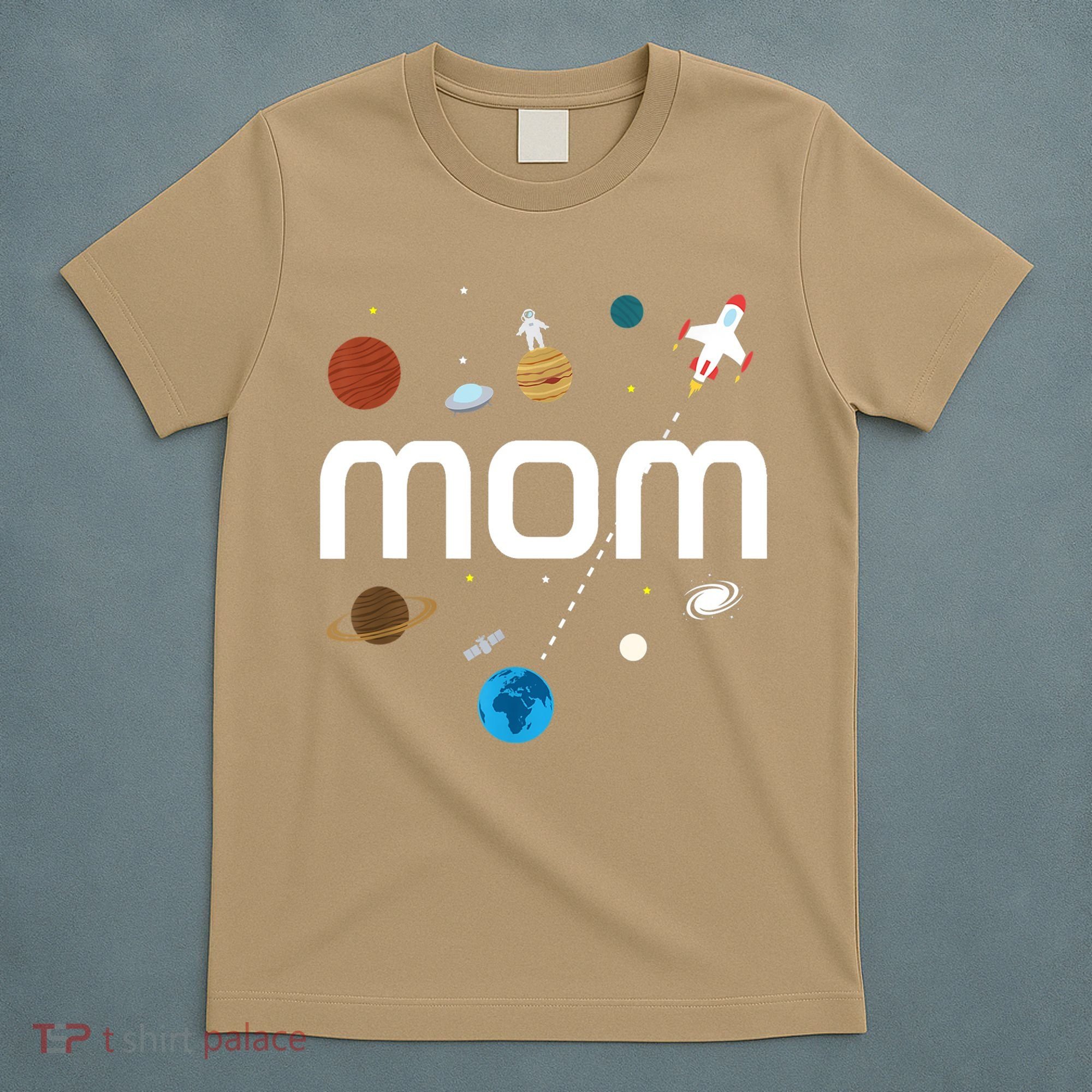 Mom Outer Space Birthday Party Gift T-Shirt