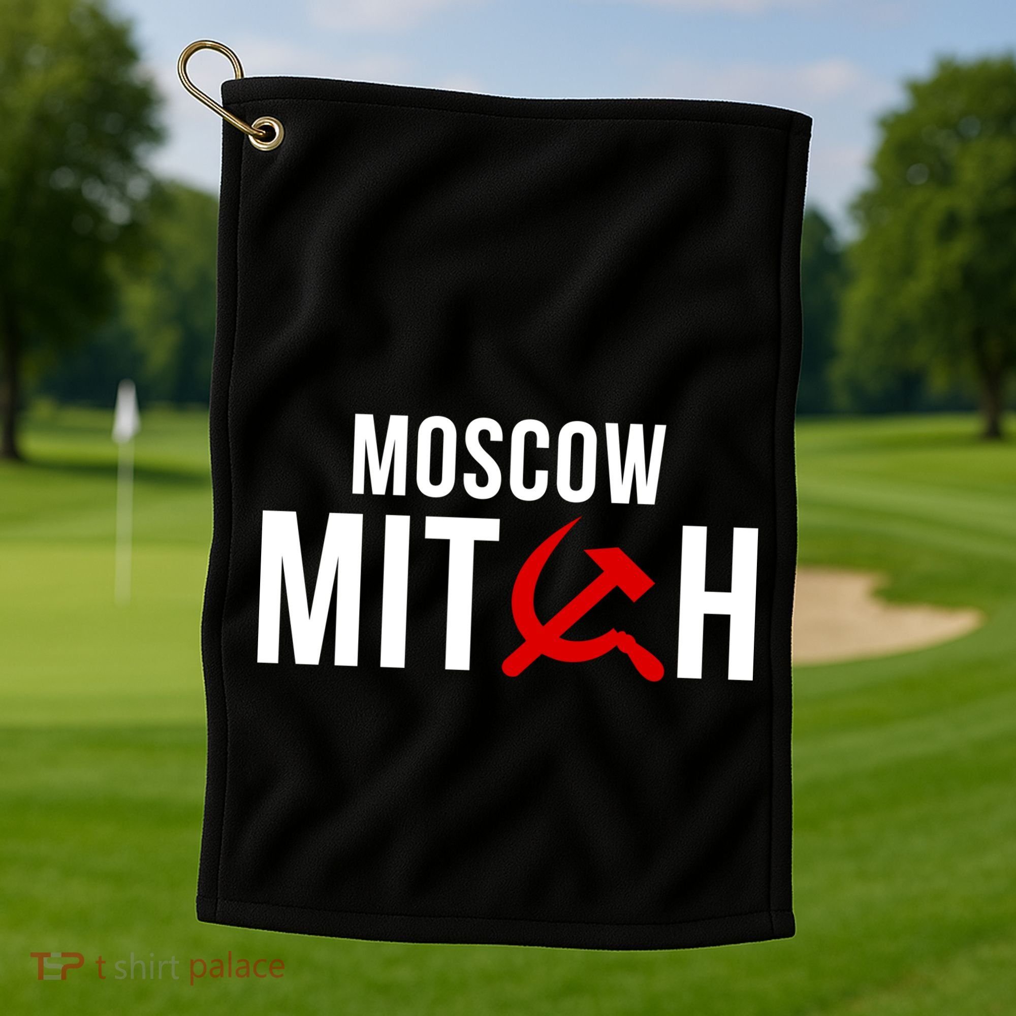 Moscow Mitch Golf Towel