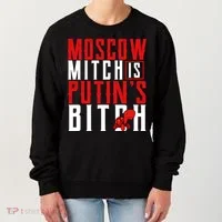 Moscow Mitch Is Putins B*tch Turtle Women's Sweatshirt thumb 0
