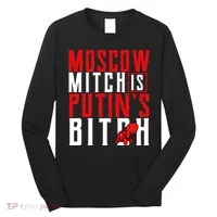 Moscow Mitch Is Putins B*tch Turtle Long Sleeve Shirt thumb 0