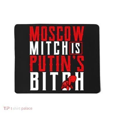 Moscow Mitch Is Putins B*tch Turtle Mousepad