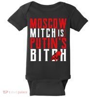 Moscow Mitch Is Putins B*tch Turtle Baby Bodysuit thumb 0