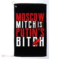 Moscow Mitch Is Putins B*tch Turtle Golf Towel thumb 0