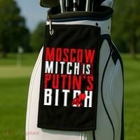 Moscow Mitch Is Putins B*tch Turtle Golf Towel thumb 2