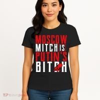 Moscow Mitch Is Putins B*tch Turtle Women's T-Shirt thumb 4