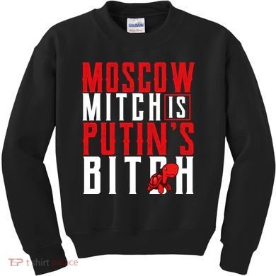 Moscow Mitch Is Putins B*tch Turtle Kids Sweatshirt