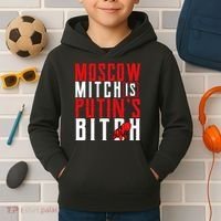 Moscow Mitch Is Putins B*tch Turtle Kids Hoodie thumb 2