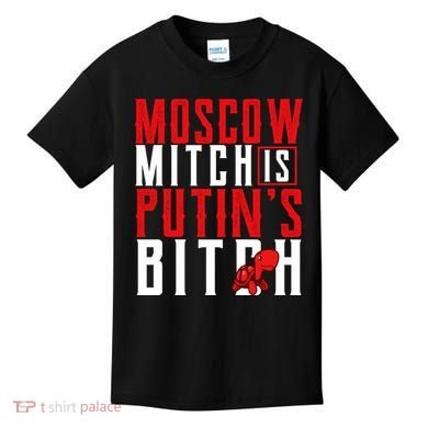 Moscow Mitch Is Putins B*tch Turtle Kids T-Shirt