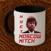 Moscow Mitch McConnell Nyet Coffee Mug thumb 2