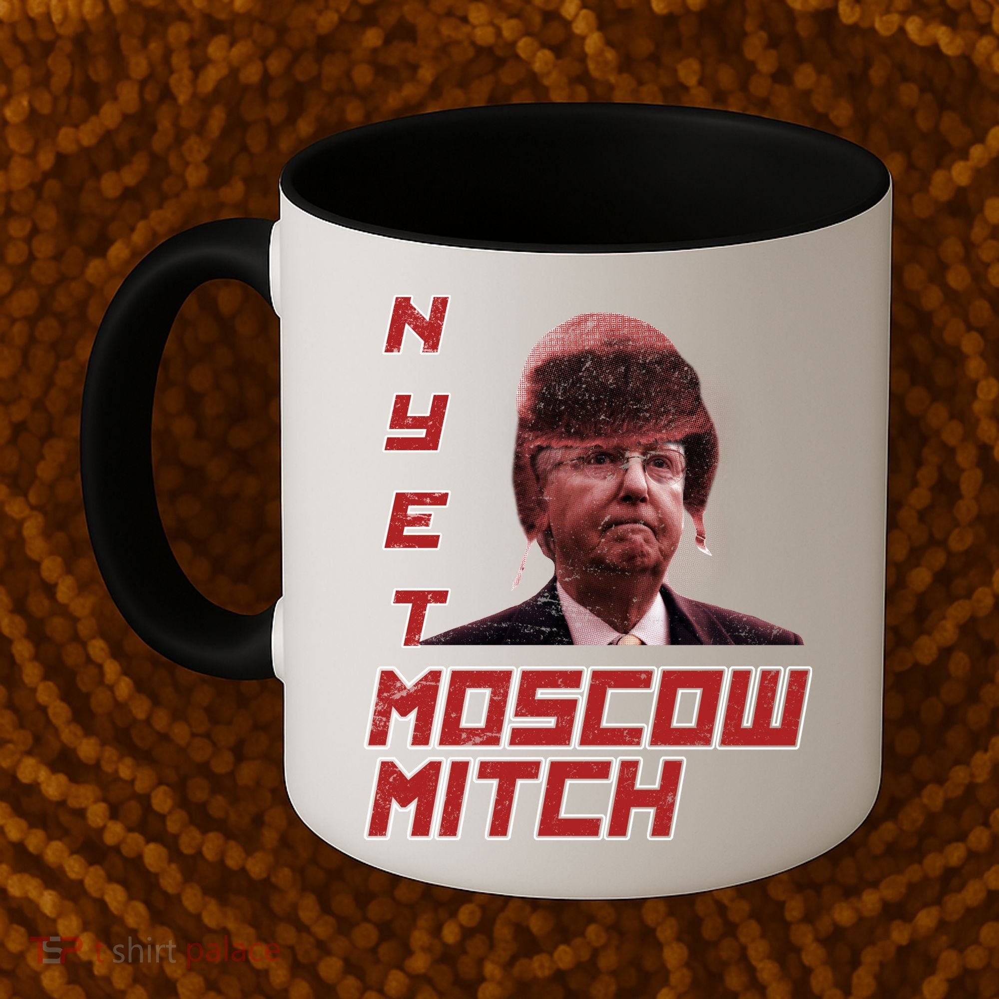Moscow Mitch McConnell Nyet Coffee Mug
