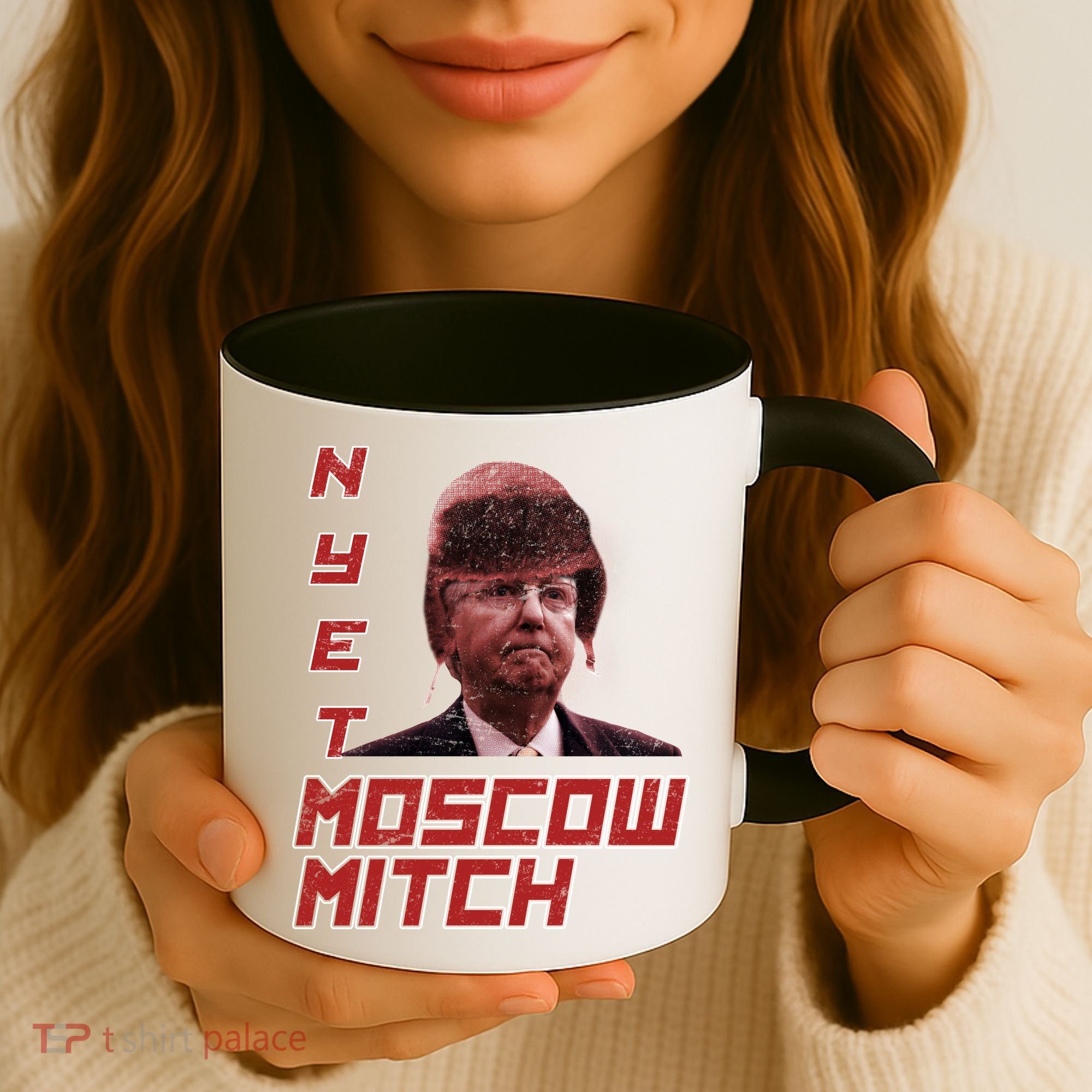 Moscow Mitch McConnell Nyet Coffee Mug