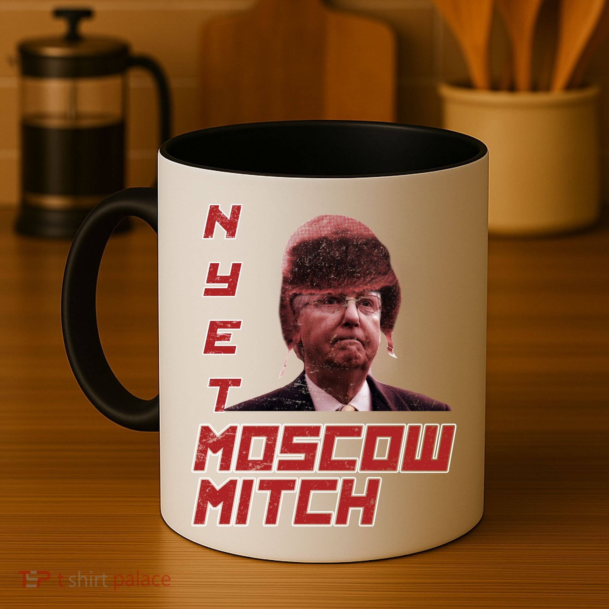 Moscow Mitch McConnell Nyet Coffee Mug