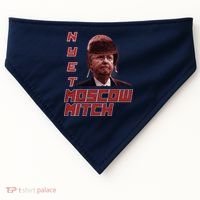 Moscow Mitch McConnell Nyet USA-Made Doggie Bandana thumb 0