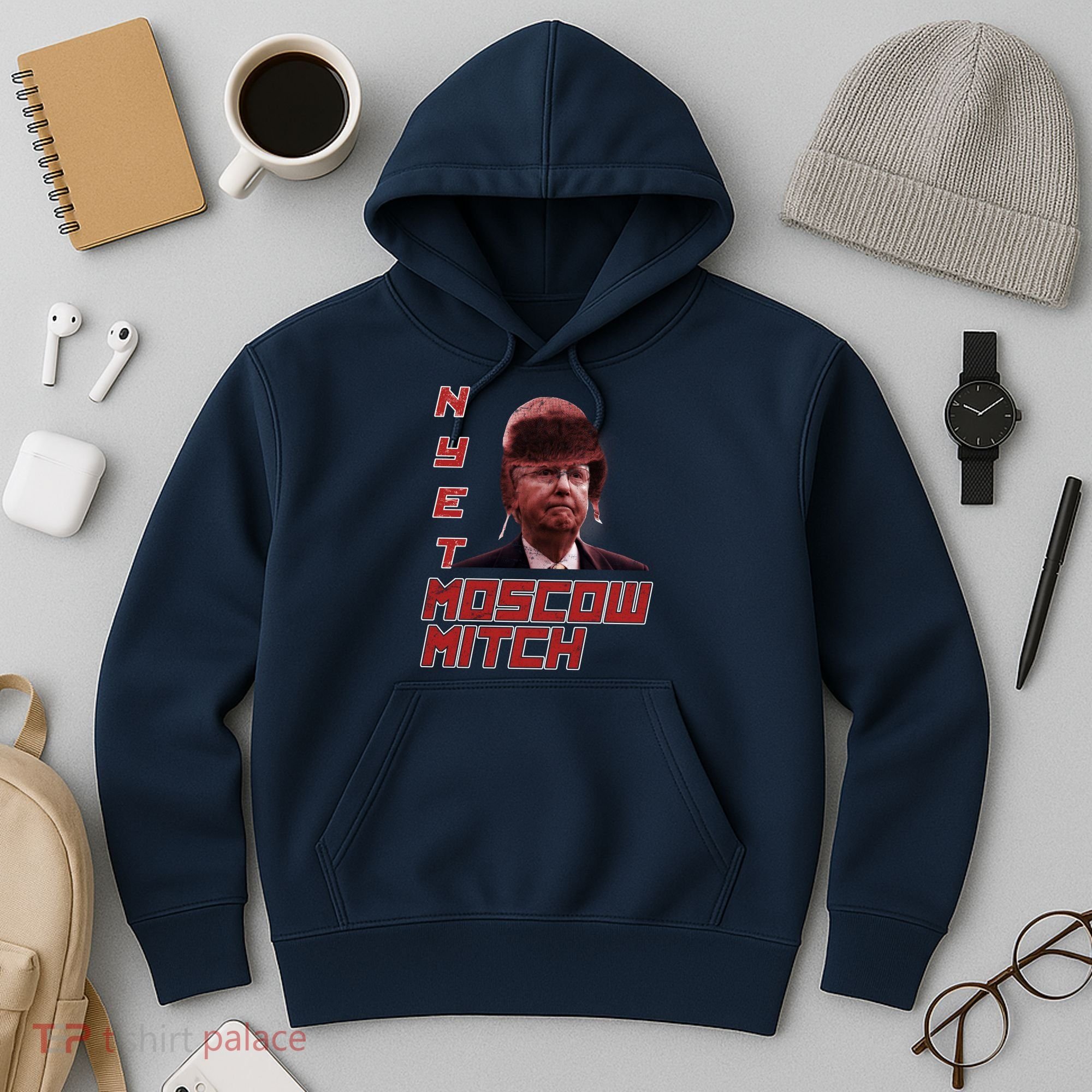 Moscow Mitch McConnell Nyet Hoodie