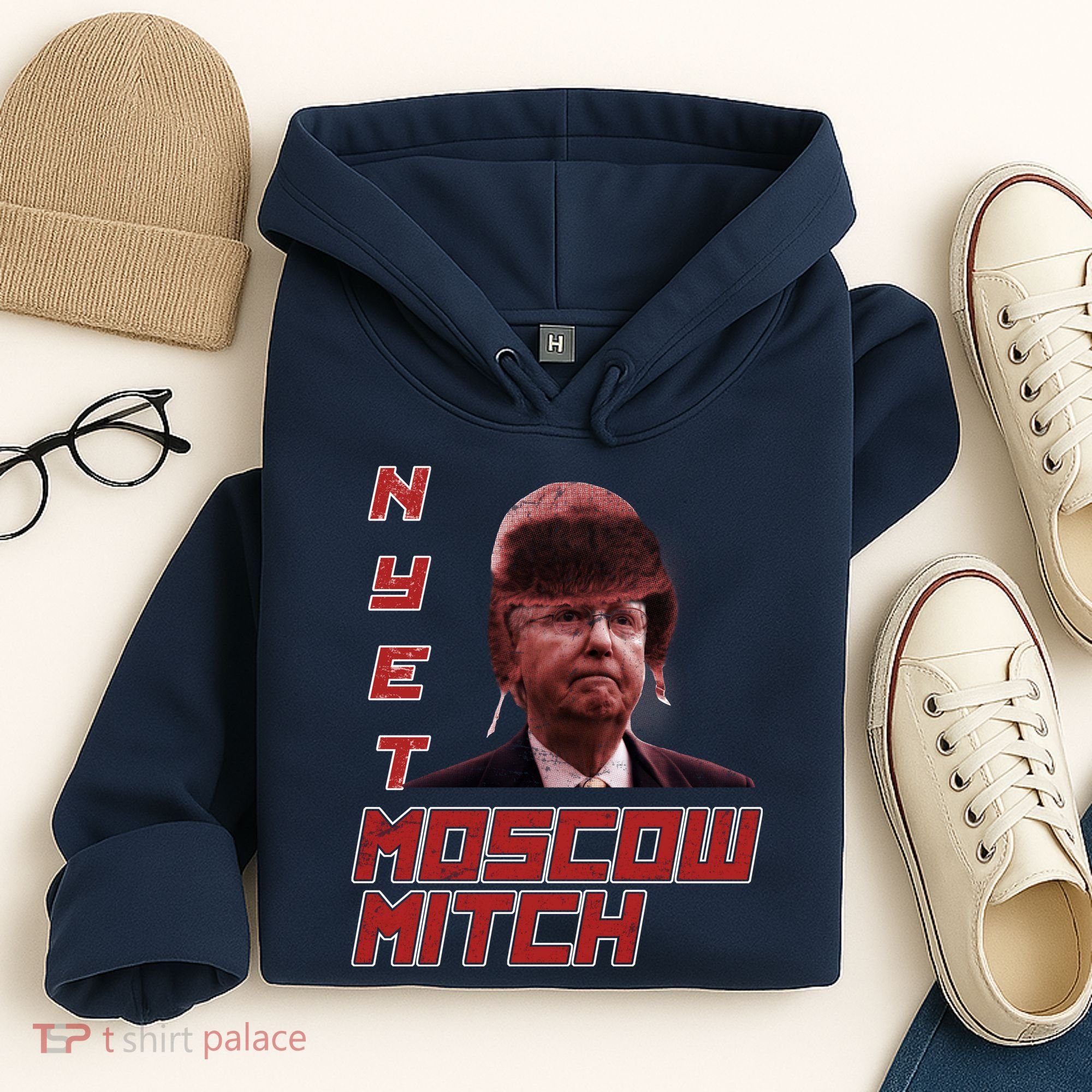 Moscow Mitch McConnell Nyet Hoodie