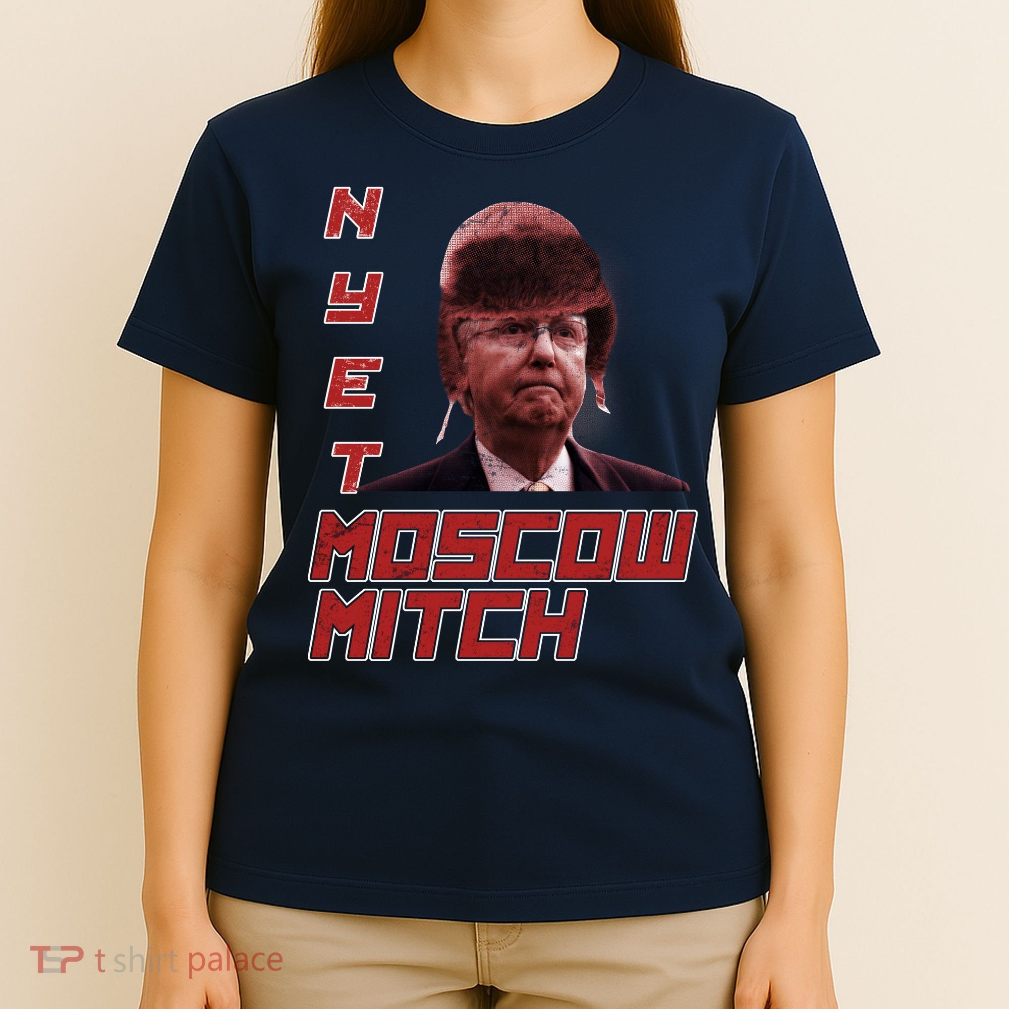 Moscow Mitch McConnell Nyet T-Shirt