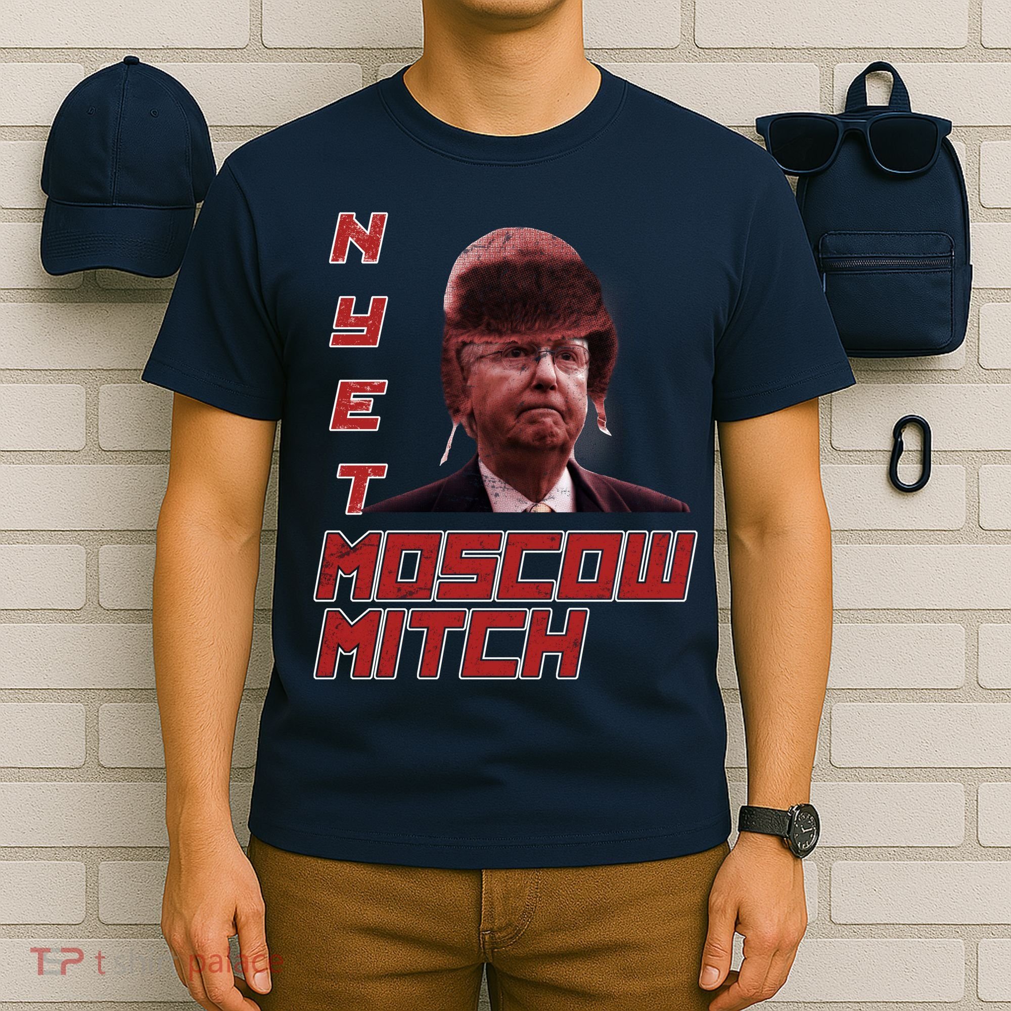 Moscow Mitch McConnell Nyet T-Shirt