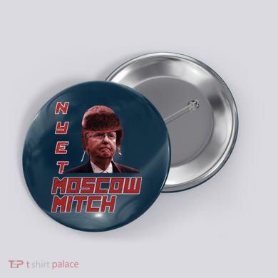 Moscow Mitch McConnell Nyet Button