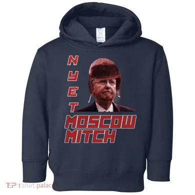 Moscow Mitch McConnell Nyet Toddler Hoodie