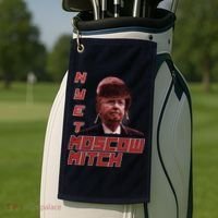 Moscow Mitch McConnell Nyet Golf Towel thumb 2