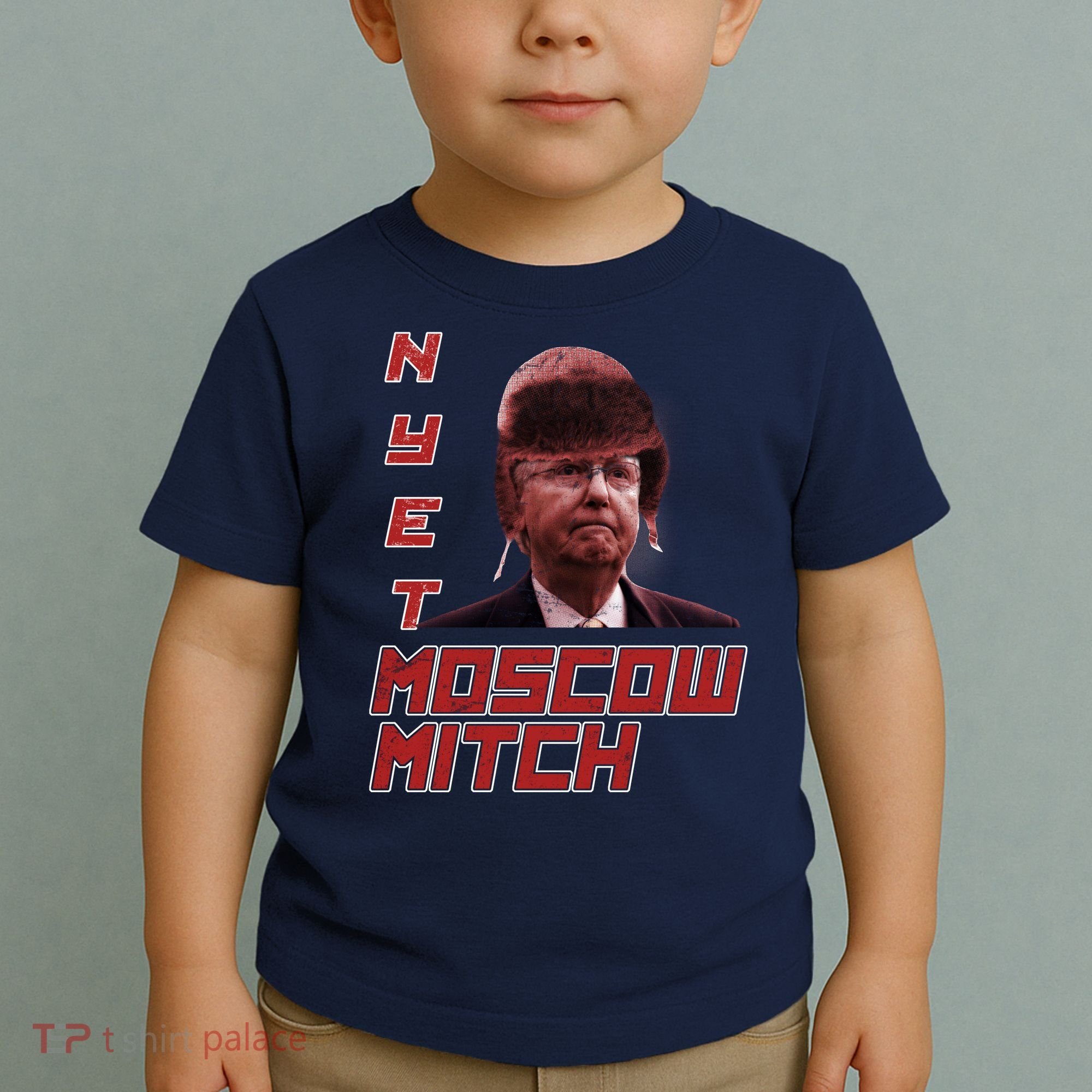 Moscow Mitch McConnell Nyet Toddler T-Shirt