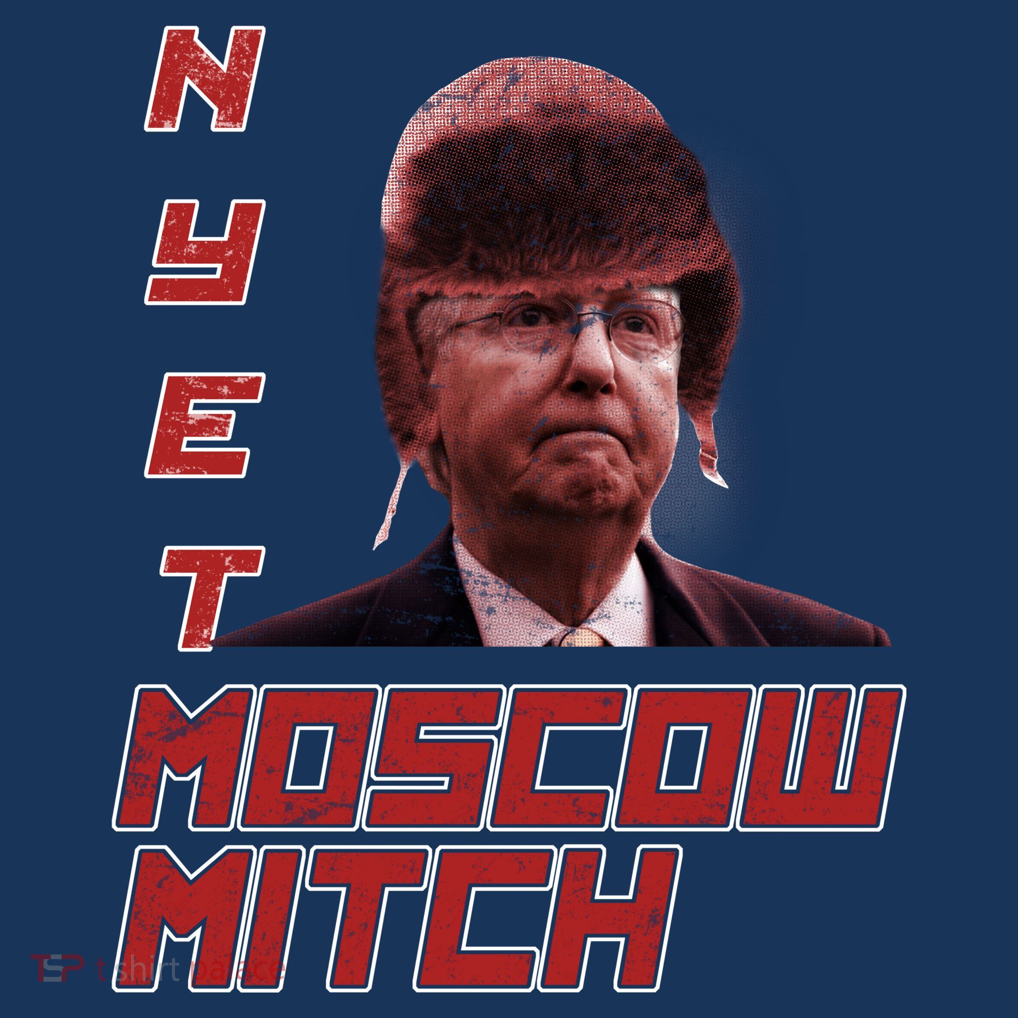 Moscow Mitch McConnell Nyet Women's Long Sleeve Shirt
