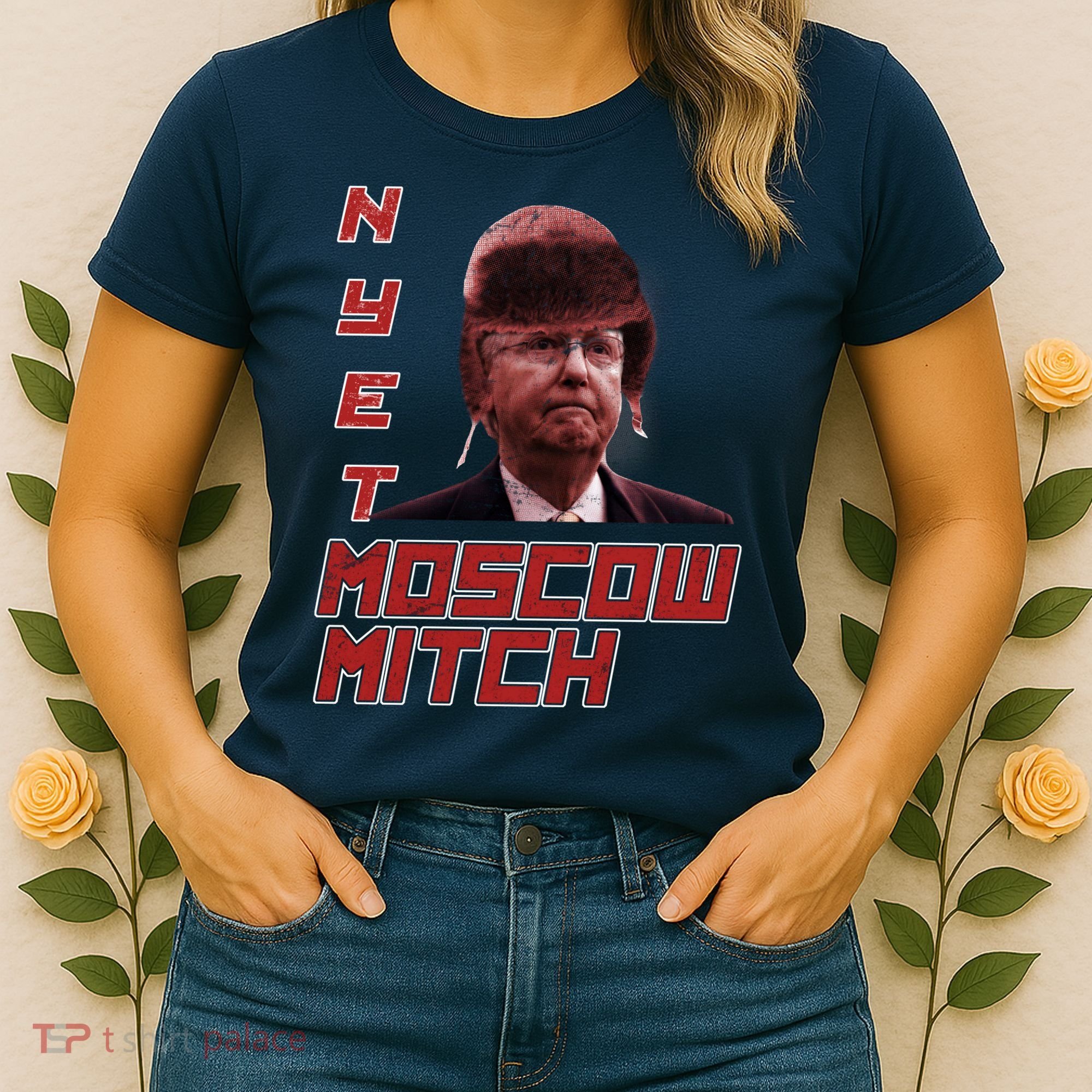 Moscow Mitch McConnell Nyet Women's T-Shirt