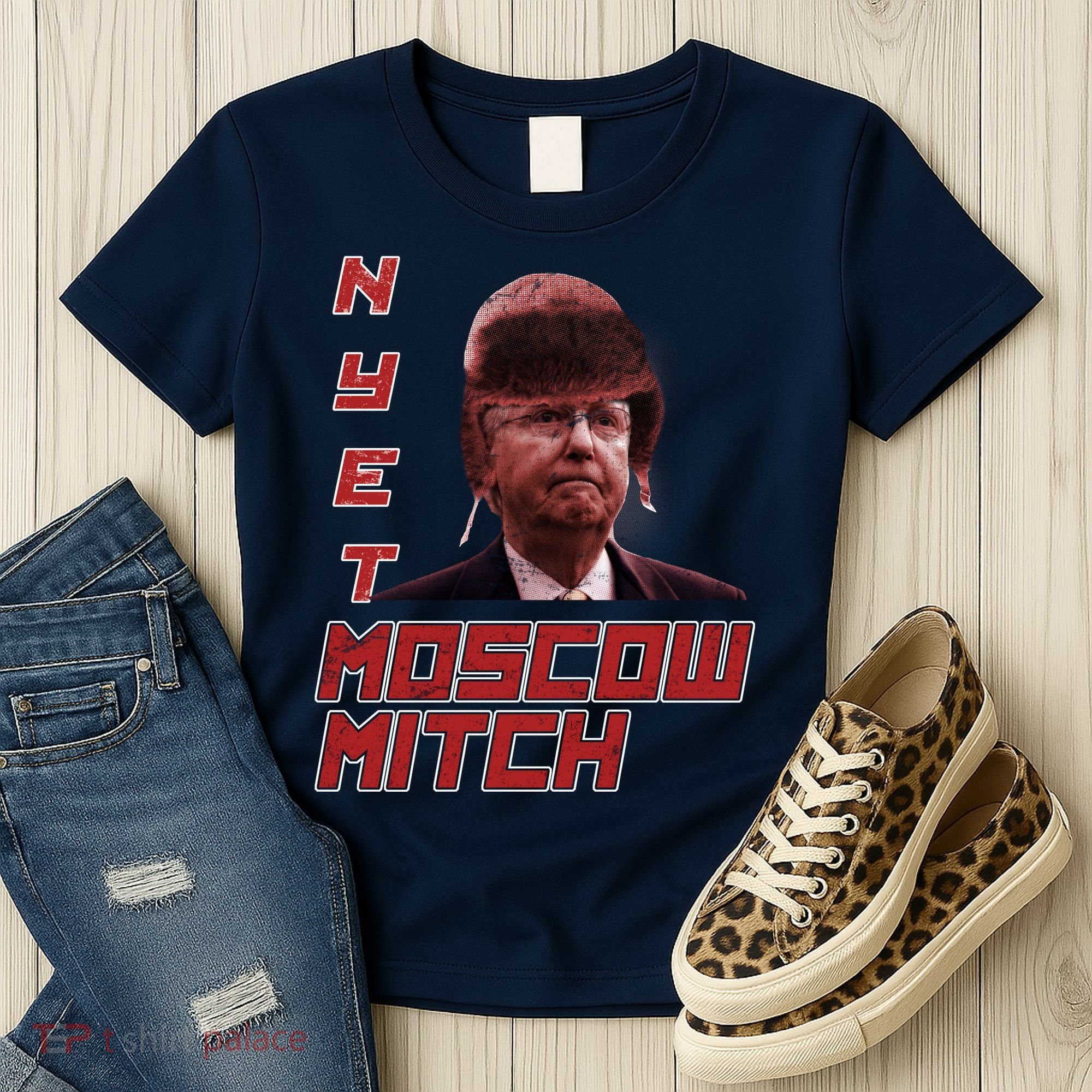 Moscow Mitch McConnell Nyet Women's T-Shirt