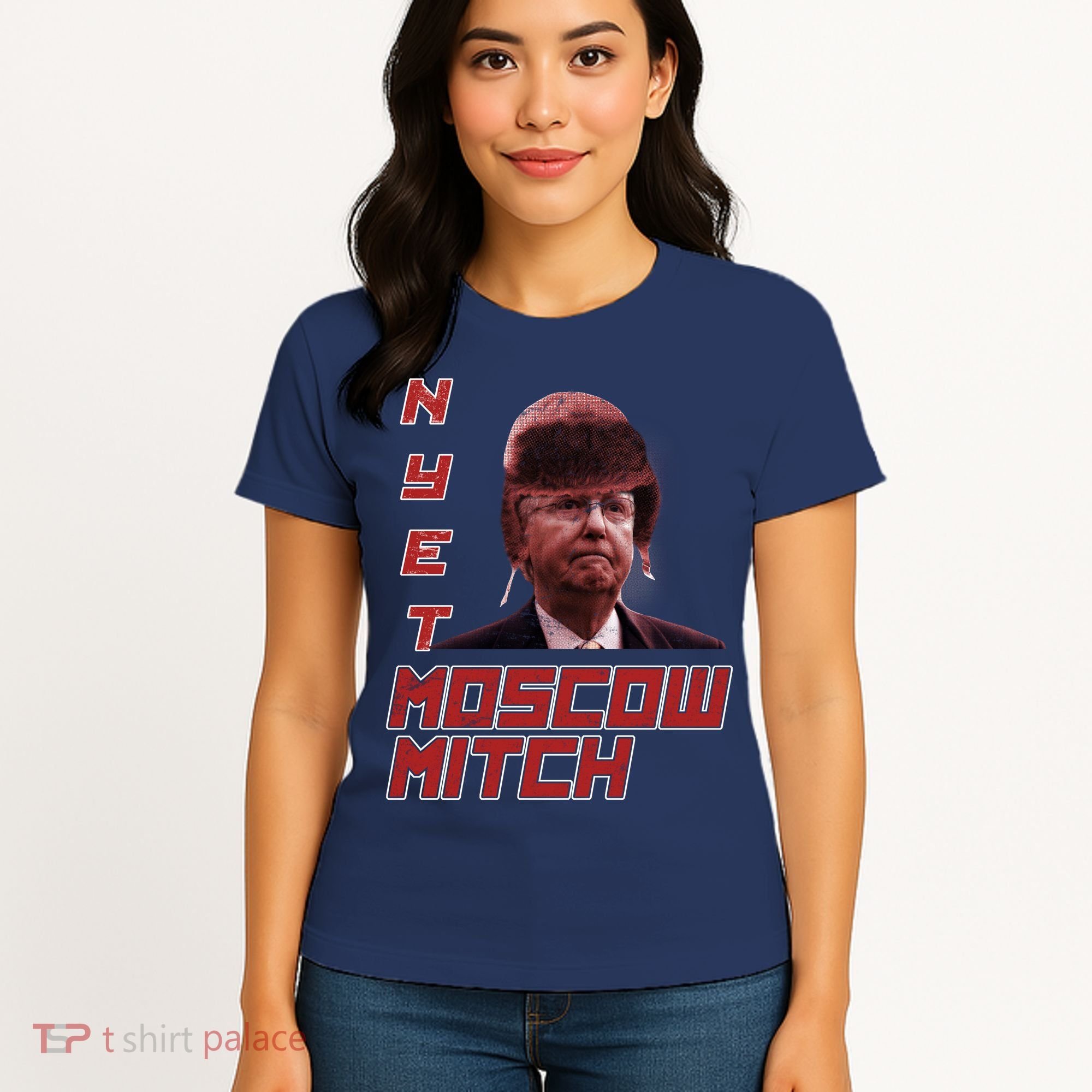 Moscow Mitch McConnell Nyet Women's T-Shirt