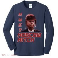 Moscow Mitch McConnell Nyet Kids Long Sleeve Shirt thumb 0