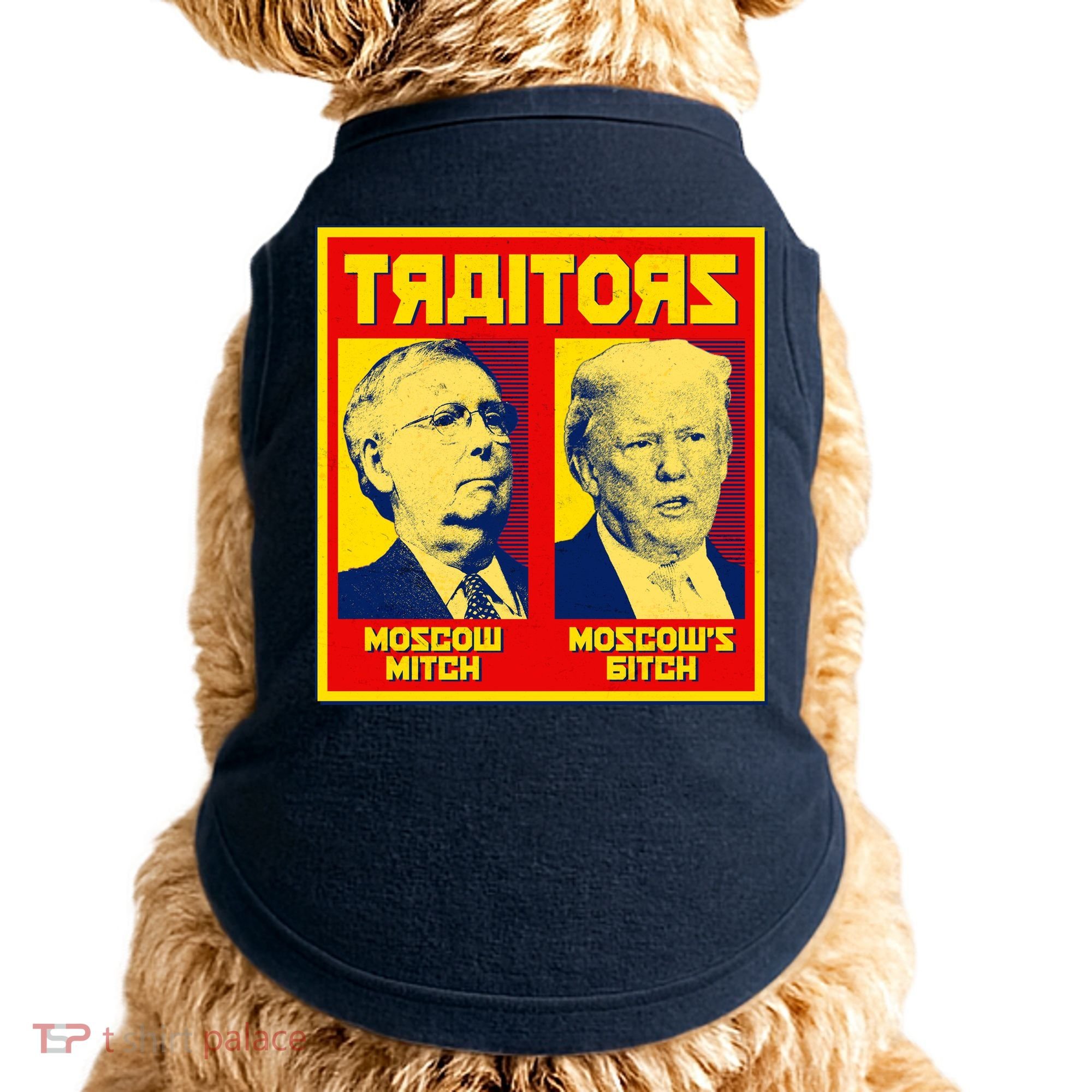 Moscow Mitch Moscow's Bitch Mitch Trump Traitors Doggie Tank