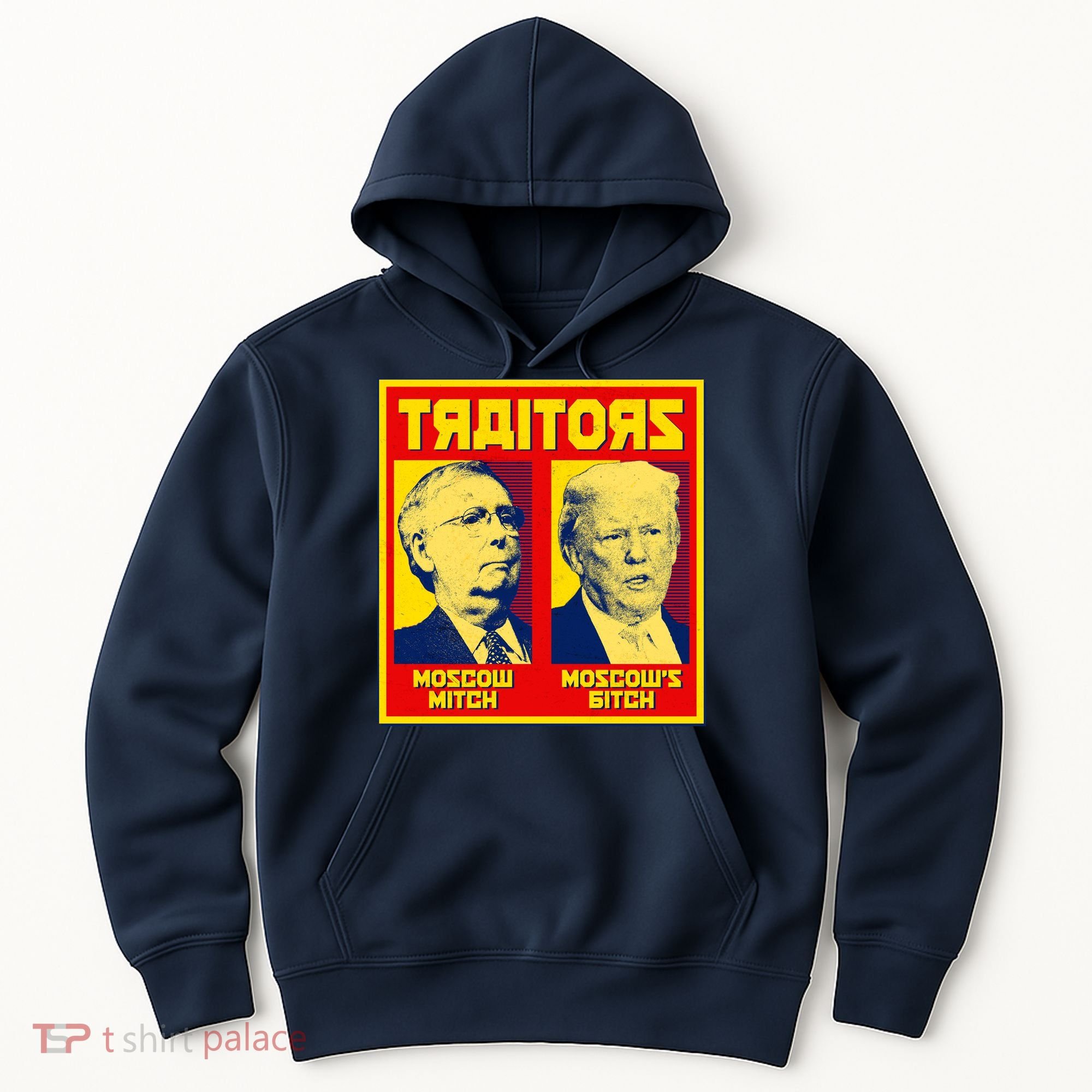Moscow Mitch Moscow's Bitch Mitch Trump Traitors Hoodie