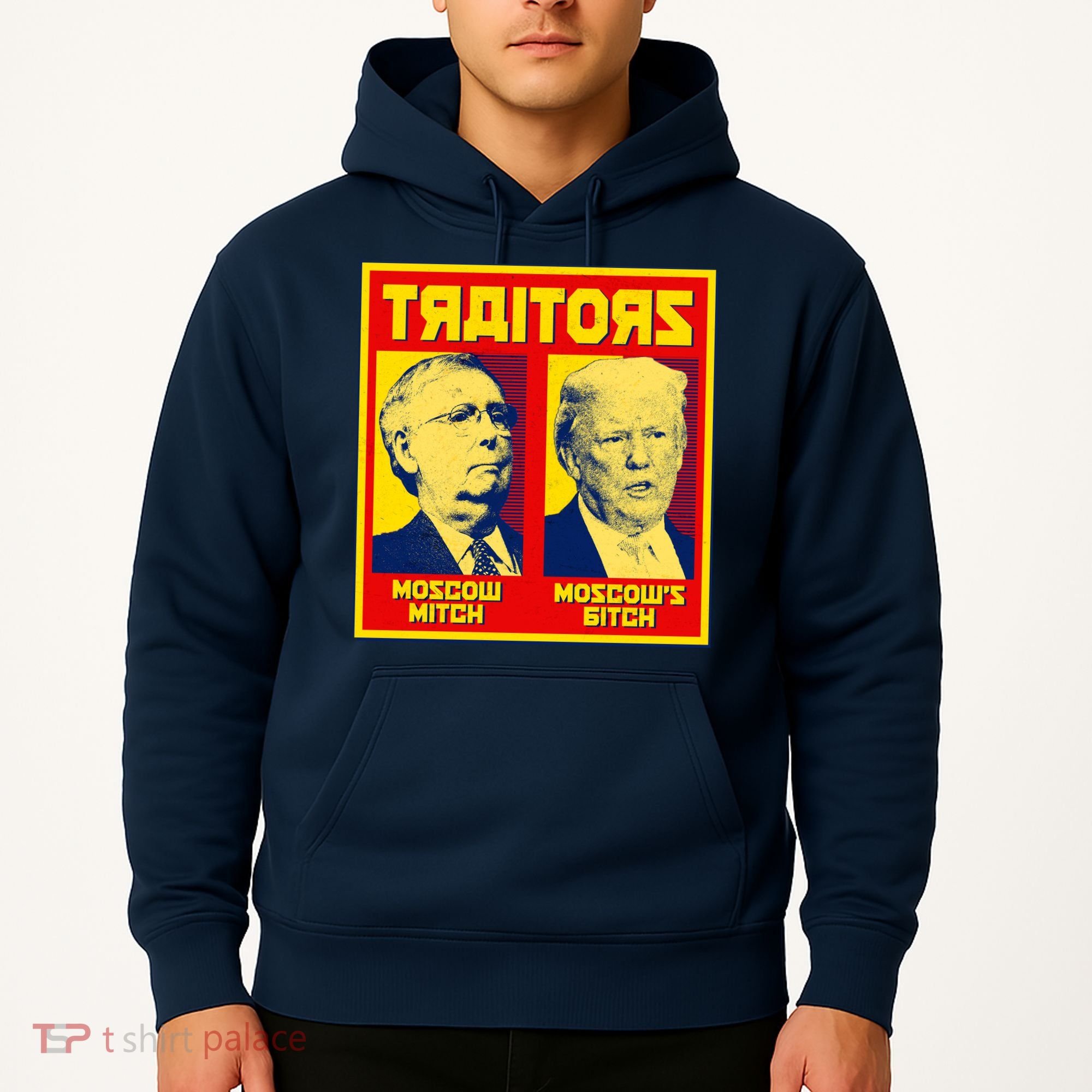 Moscow Mitch Moscow's Bitch Mitch Trump Traitors Hoodie