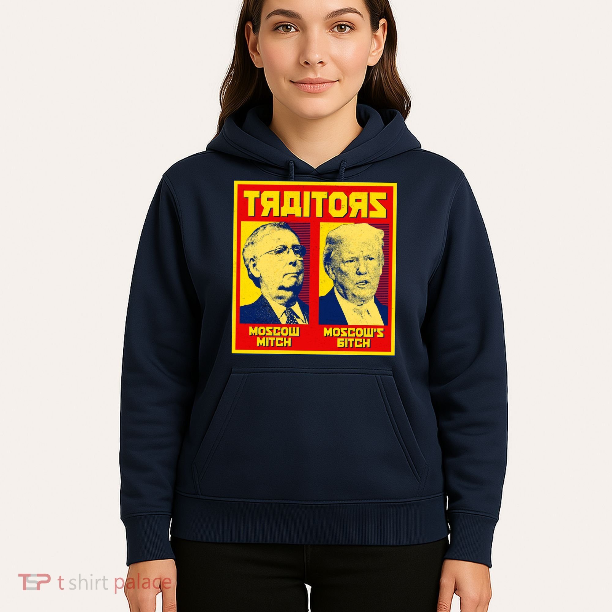 Moscow Mitch Moscow's Bitch Mitch Trump Traitors Hoodie