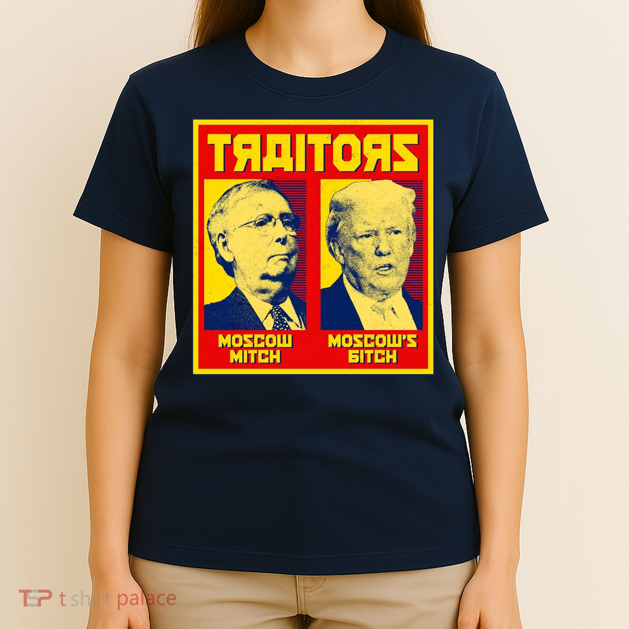 Moscow Mitch Moscow's Bitch Mitch Trump Traitors T-Shirt