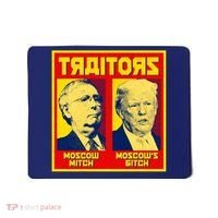 Moscow Mitch Moscow's Bitch Mitch Trump Traitors Mousepad thumb 0