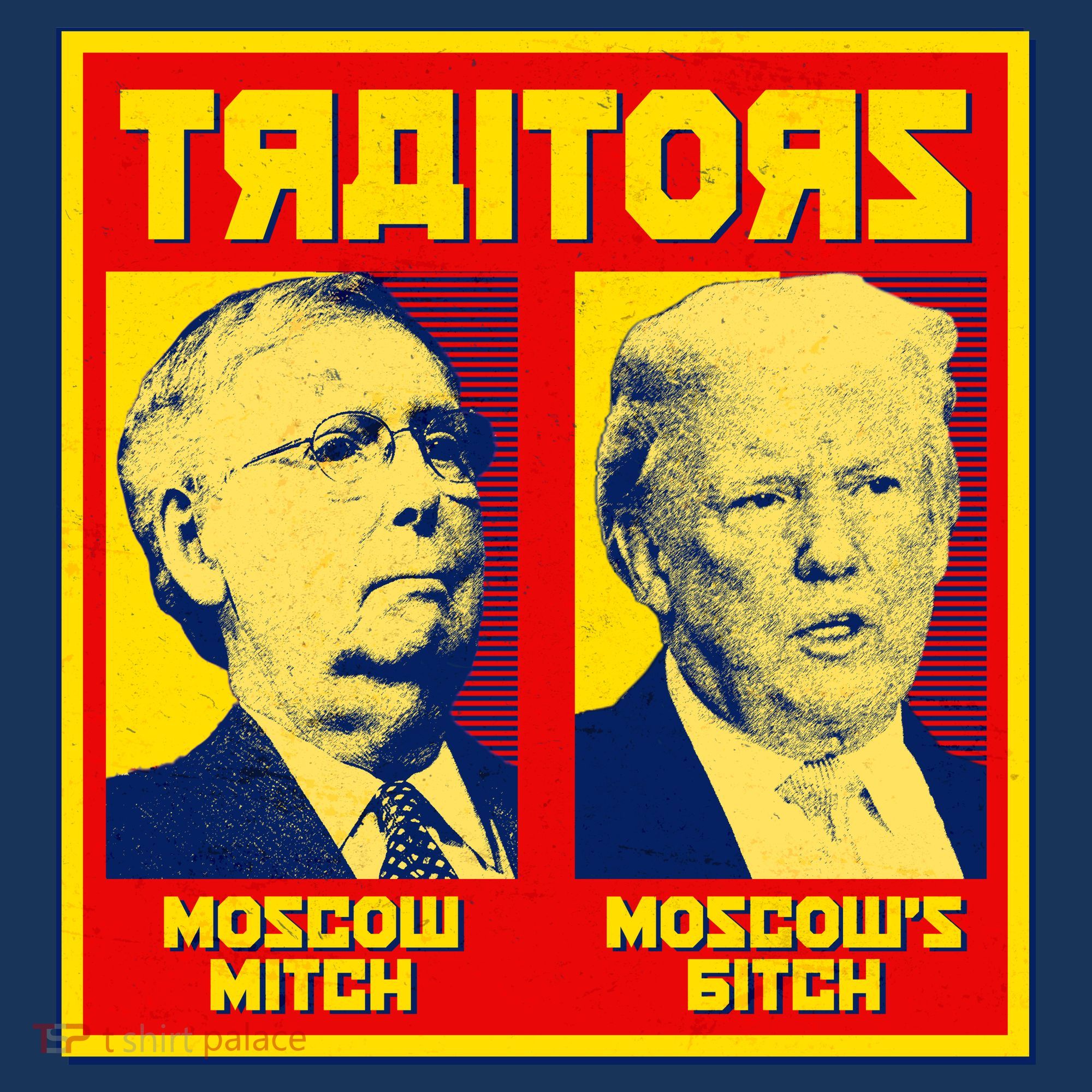 Moscow Mitch Moscow's Bitch Mitch Trump Traitors Women's Tank Top