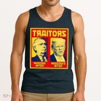 Moscow Mitch Moscow's Bitch Mitch Trump Traitors Tank Top thumb 3