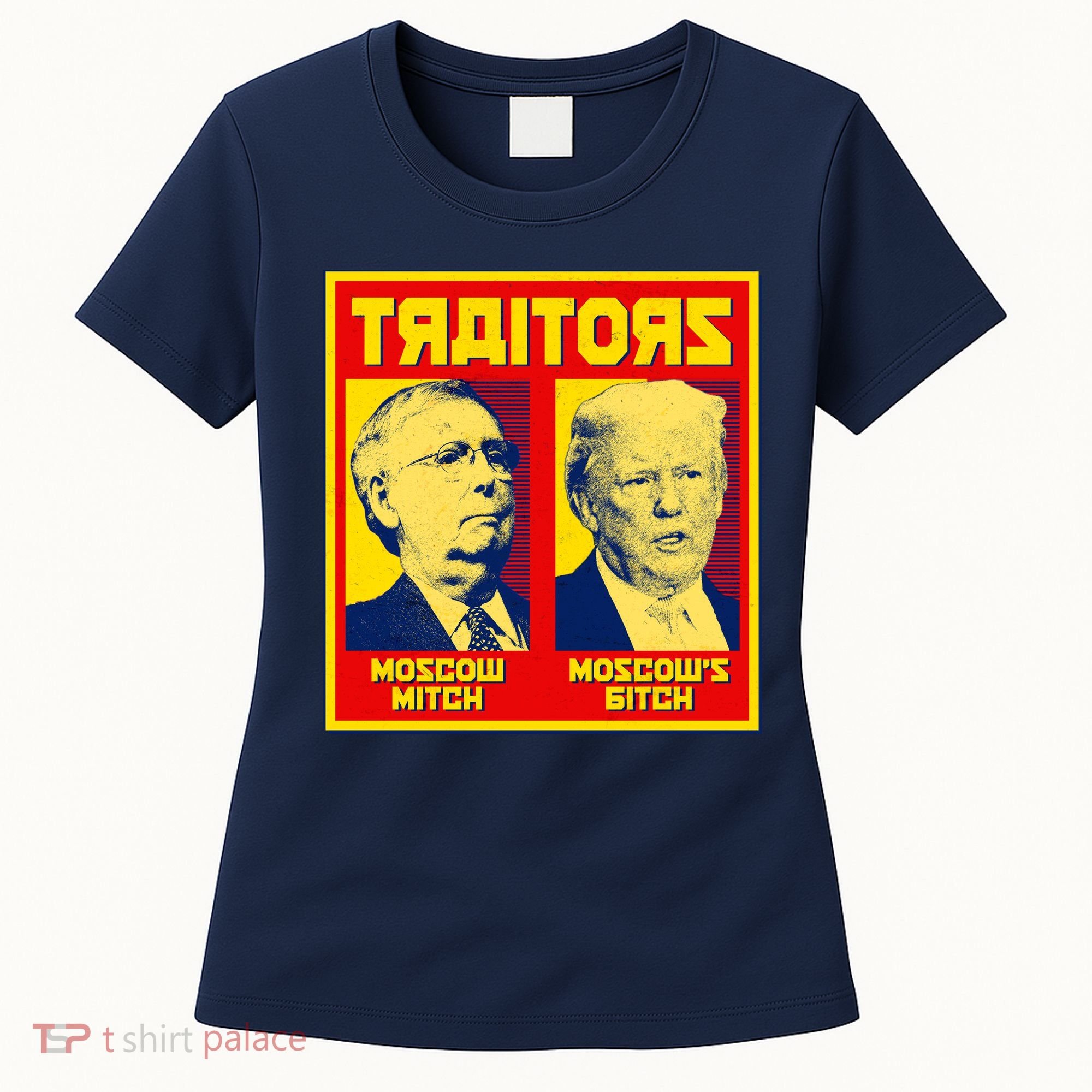 Moscow Mitch Moscow's Bitch Mitch Trump Traitors Women's T-Shirt