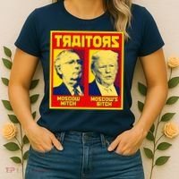 Moscow Mitch Moscow's Bitch Mitch Trump Traitors Women's T-Shirt thumb 2